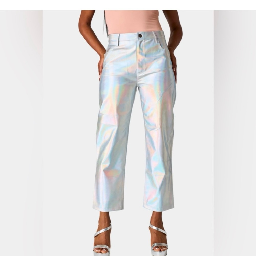 Buddy Love - Travolta Holographic Pants - Size 27 - NWT